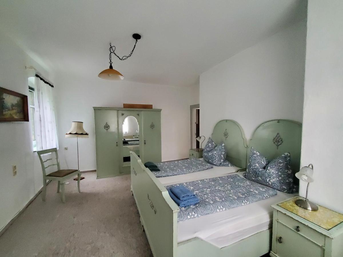 Ferienwohnung Am Rosengarten โลเบา ภายนอก รูปภาพ